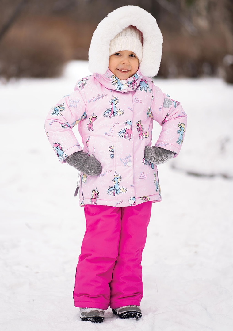Зимняя одежда для девочки 3 лет